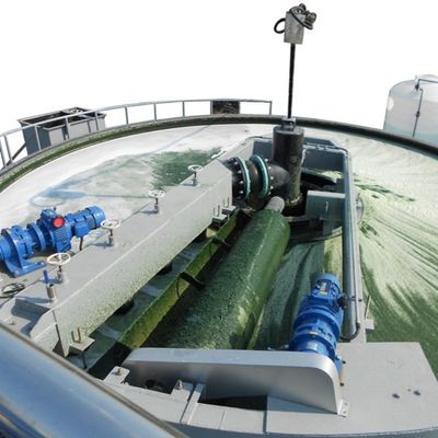 Round Shallow DAF Dissolved Air Flotation TSS Removal Equipment For Wastewater Treatment