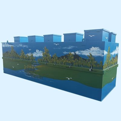 Environmentally Friendly Hospital Sewage Treatment Plant With Square Modular Design
