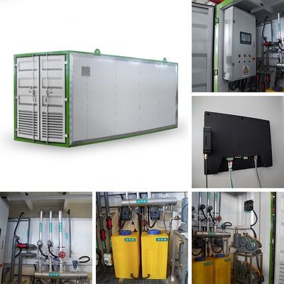 500L/h-10000L/h Filtration Wastewater Treatment With Customizable Weight And High Capacity