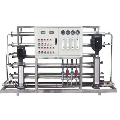 Salt Desalination Rate ≥97% Metal / Plastic Water Purification Equipment With High Efficiency