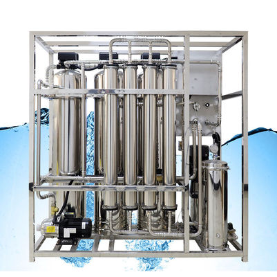 Industrial Cleaning Water System Made Of Stainless Steel And Reverse Osmosis