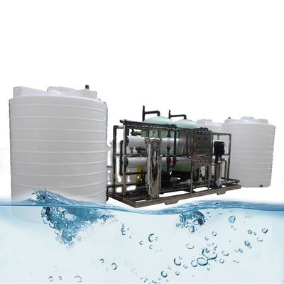 Water Filtration System Desalination Plants Style Seawater RO System For Industrial Applications