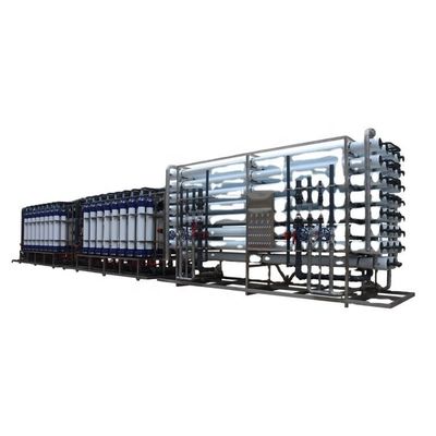 Anti Corrosion Plastic Connecting Pipe Seawater Desalination Equipment 500-2000L/Hour For Seawater Purification