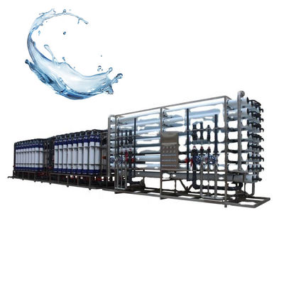 Anti Corrosion Plastic Connecting Pipe Seawater Desalination Equipment 500-2000L/Hour For Seawater Purification