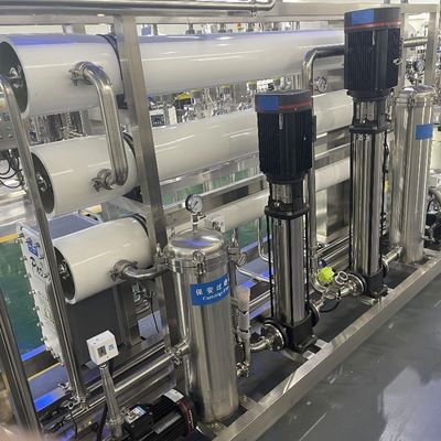 55-65% Recovery Rate Seawater Reverse Osmosis Systems with Anticorrosion Plastic Connecting Pipe