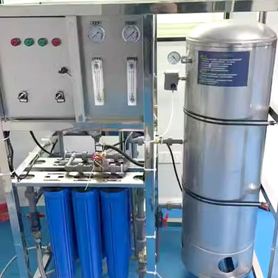 304 Stainless Steel Frame Structure Water Purification Equipment With Reverse Osmosis And Quartz Sand Filtration