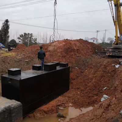 High Capacity Hospital Sewage Treatment Plant 50Hz/60Hz Power Supply 500L/h-10000L/h Capacity