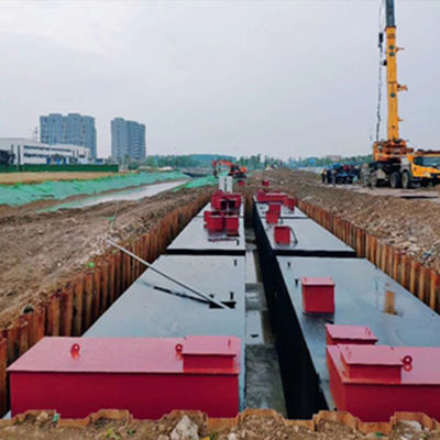 High Capacity Hospital Sewage Treatment Plant 50Hz/60Hz Power Supply 500L/h-10000L/h Capacity