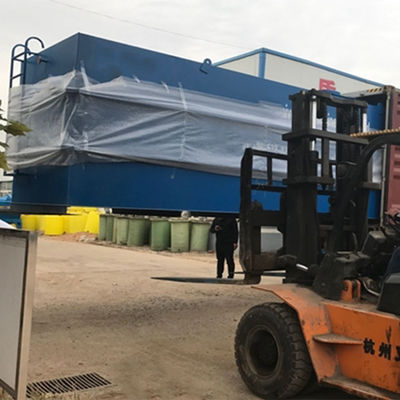 Square Modular Sewage Treatment Plant Wastewater Treatment 80-99% Recovery Rate In 5-40C Environment