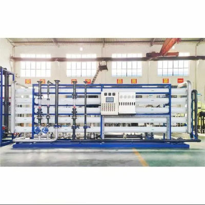 Brackish Well Water Purifying 40T Desalination Plant RO Water Filtration With 98.5% Desalination Rate