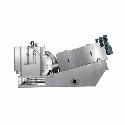 Stainless Steel Sludge Gravity Thickening Dewatering Treatment System IP55 F