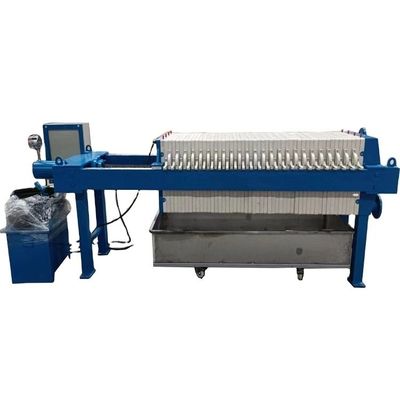 Manual Operation Sludge Dewatering Filter Press Machine for Solid Liquid Separation