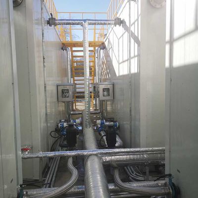 3500 Kg MBR Wastewater Treatment Plant Packages Industrial Household With PLC Components For Farms And Hotels