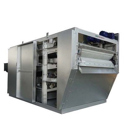 Stainless Steel Sludge Gravity Thickening Dewatering Treatment System 3500-9500kg IP55 F