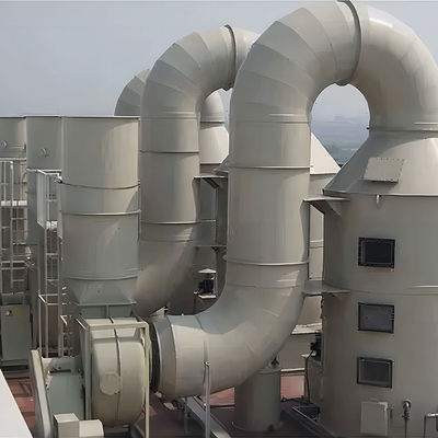 Corrosion Resistance Spray Waste Gas Treatment Plants Purification Towers Multi Functional