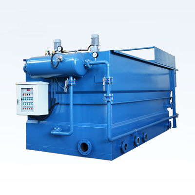 Advanced Technology Sewage Treatment Plant DAF Dissolved Air Flotation 2.5t 5kw Rectangle