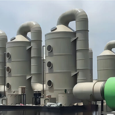 Flue Gas Purification Hcl Fume / Ammonia / So2 Scrubber System 300 Kg