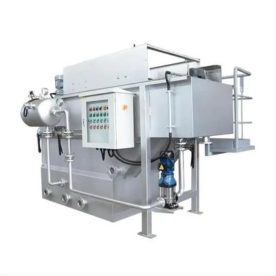 1.6kw Unit System Sewage Treatment DAF Machine Dissolved Air Flotation Equipment