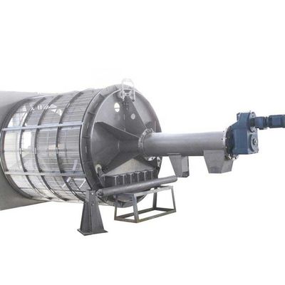 SS304/SS316 Rotary Drum Screen Filter Wastewater Sewage Sludge Treatment  Dehydrator Dewatering