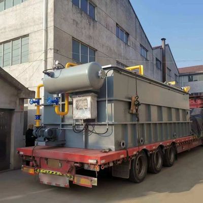 Waste Water Treatment Equipment Advective Dissolved Air Floatation 1000L/H 2500 kg