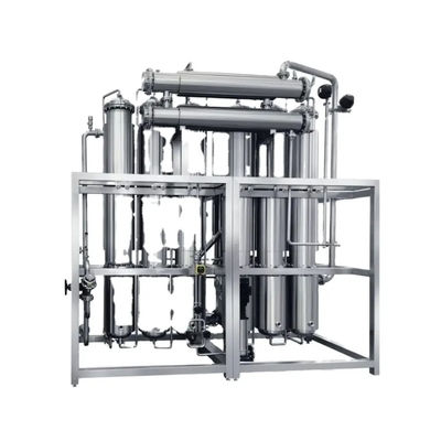 100LPH Industrial Distilled Water Machine 100L/Hour SS304 & SS316L Water Treating Machinery
