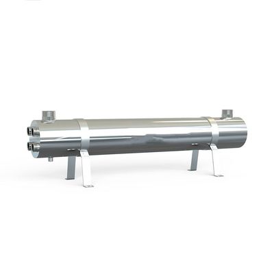 304 Stainless Steel Pipeline UV Water Filter Machine  48gpm Overflow Removable Bracket