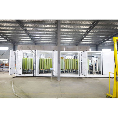 Two Stage DTRO Dish Type Reverse Osmosis Water Treatment Equipment Filtrate High Salt Ultrafiltration Integration