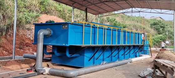 integrated packaged containerized commercial sewage wastewater treatment equipment system
