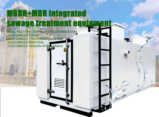 MBR MBBR Membrane Domestic industrial water treatment systems