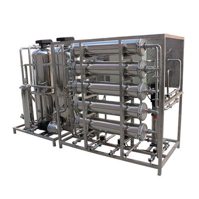 Electric Power Seawater Desalination Equipment Style Seawater RO System Frame Structure SS316 Stainless Steel 304 FRP