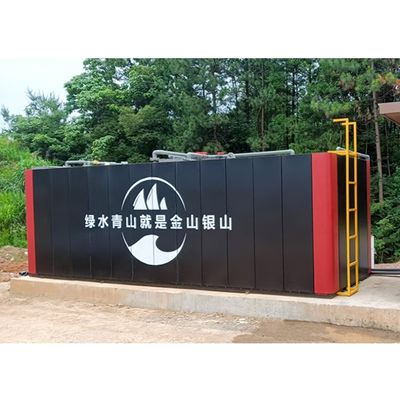 Containerized Domestic Sewage Treatment Plant Wastewater Treatment Plant Effluent Treatment Plant