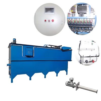 โรงบำบัดน้ำเสีย ระบบลอยตัวด้วยอากาศละลาย ระบบลอยตัวด้วยอากาศละลายสำหรับการทำให้น้ำเสียใส