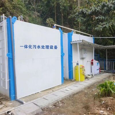 Energy-Saving Plug & Play Packaged Municipal Wastewater Treatment Integrated Containerized Sewage Treatment Plant
